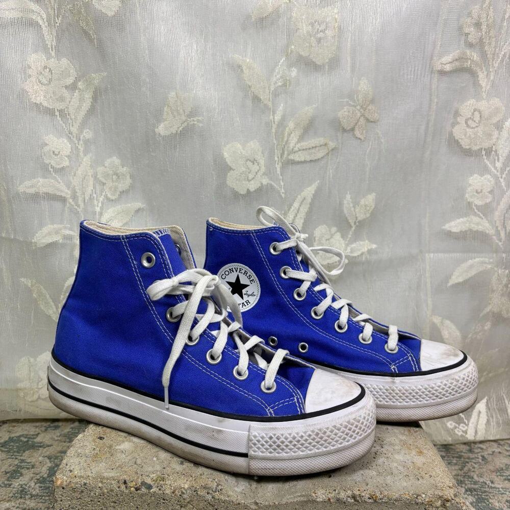 Converse Chuck Taylor All Star Lift Platform High Top Royal Blue